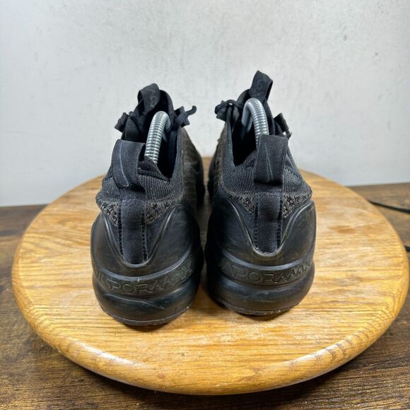 Nike Air VaporMax Flyknit 2021 Men's Size 9 Black Anthracite Shoes DH4084-001 - Picture 4 of 9